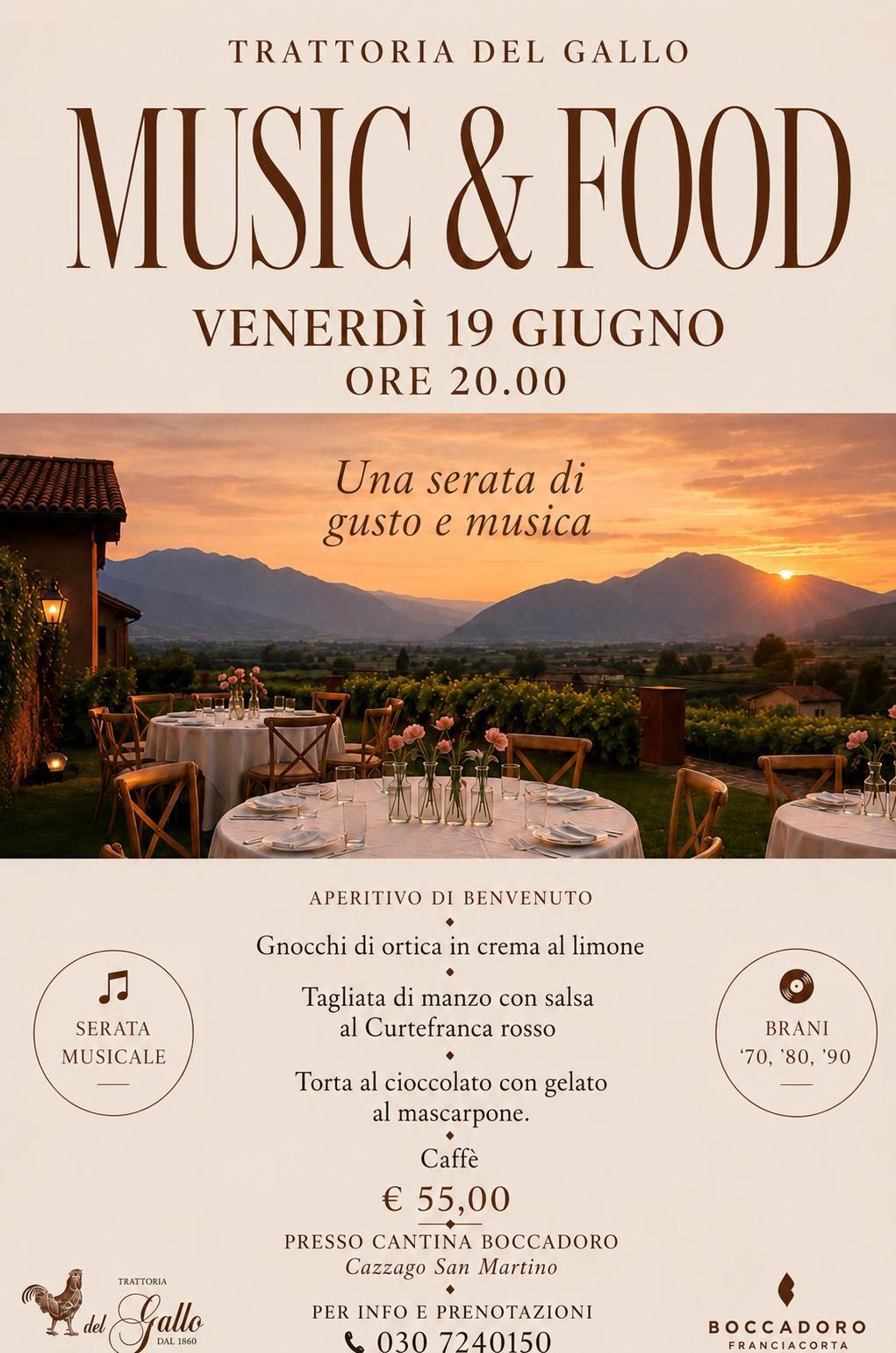 MUSIC & FOOD